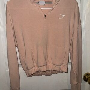 Gymshark Blush Half-Zip Sweatshirt